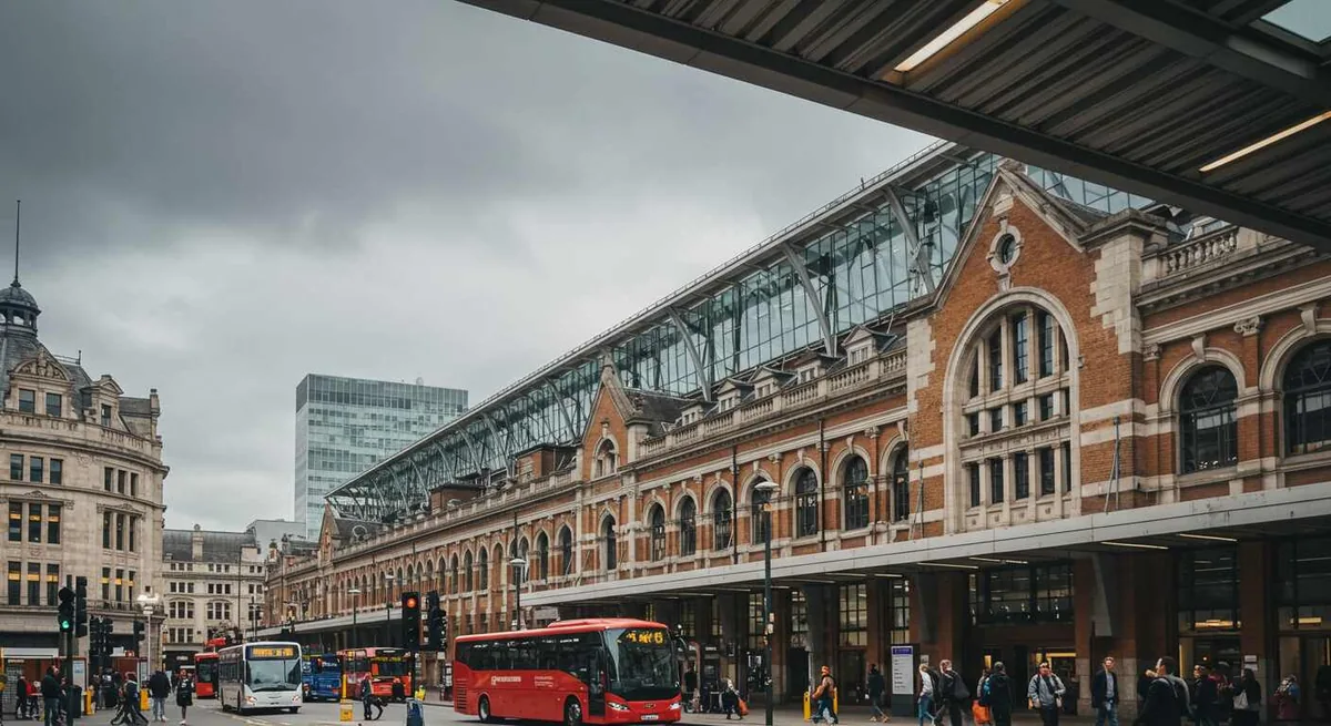 London Liverpool Street station exterior and surrounding area